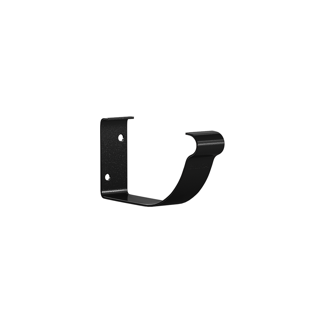 Voorraad Zwart Glans, BILKA Gootcombibeugel 150mm