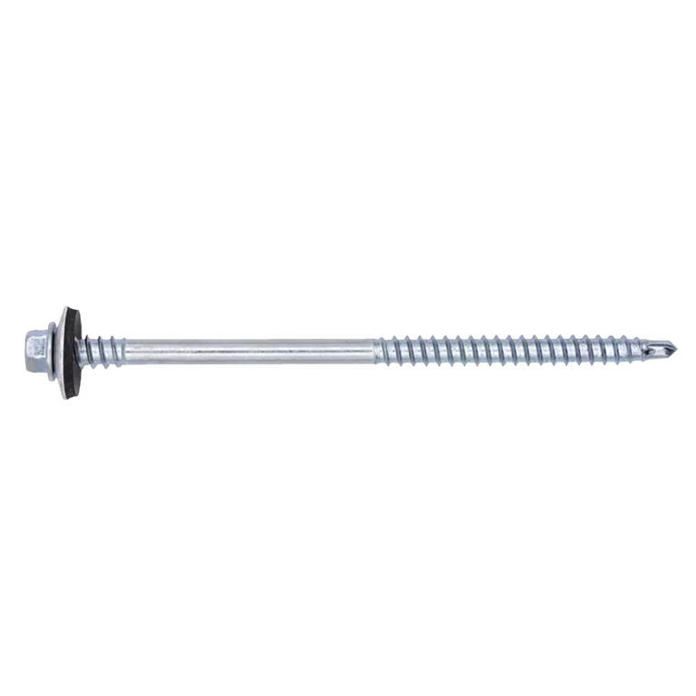 Paneelschroef, Verzinkt, BP2, 6,3/7,0 x 165 mm, ring 19 RAL 7016 (100 st/doos)