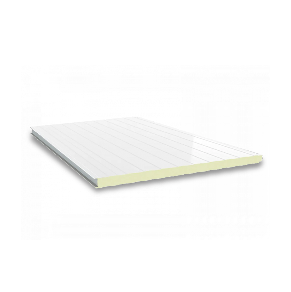 Budgetpaneel 1000WZ Voorraad 40 mm, Gebroken wit/ wit