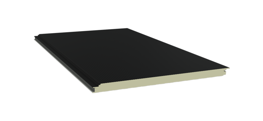 Voorraadpaneel 1060 WB60 (Zwart matt/Gebroken wit)