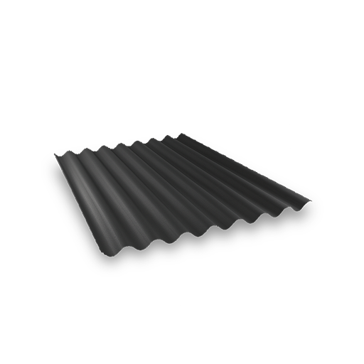 Voorraad Golfprofielplaat VD 18/988, Silver metallic- 6000 mm