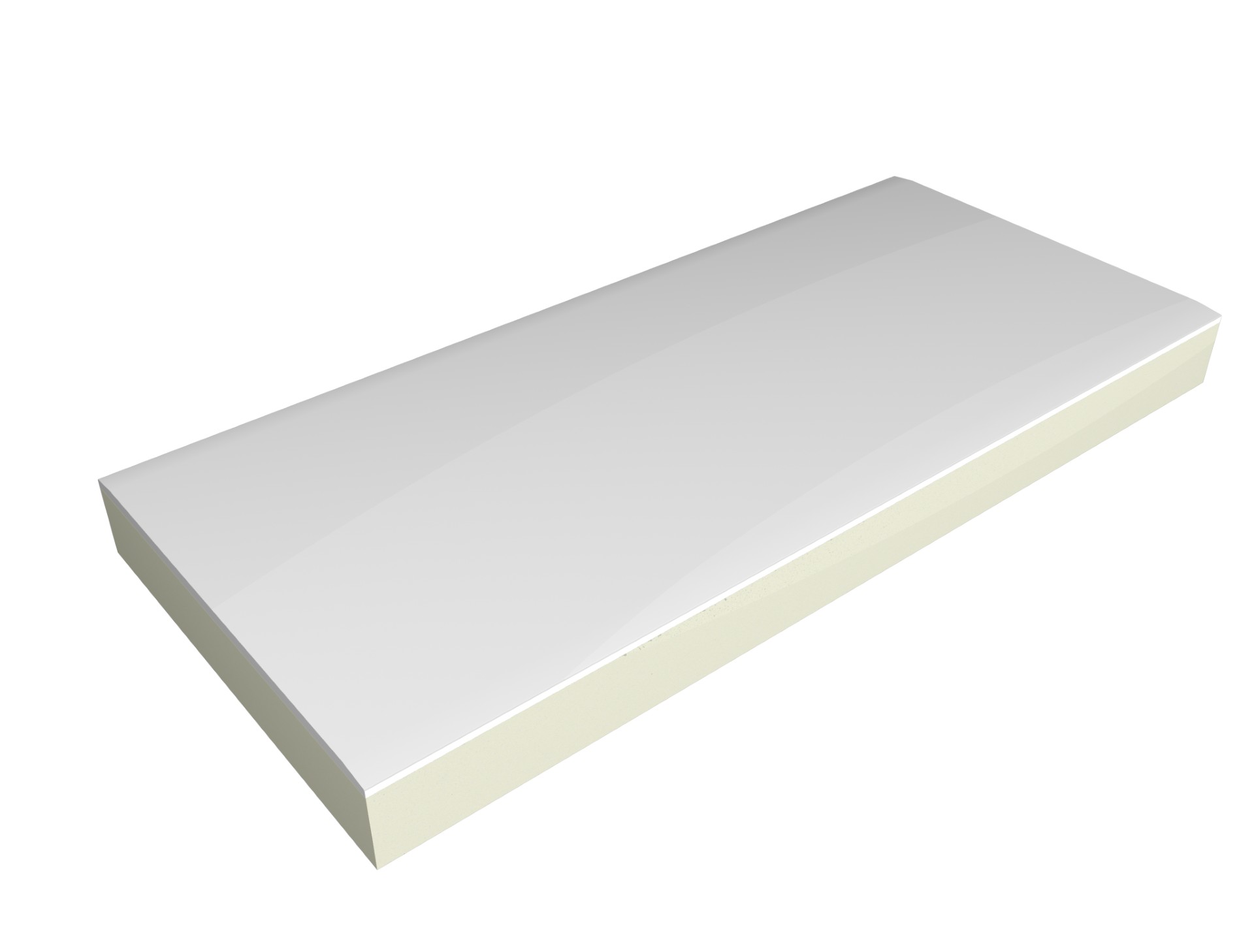 Wijzigen Gips isolatieplaat,+ 12,5mm, 1200 x 2600mm.