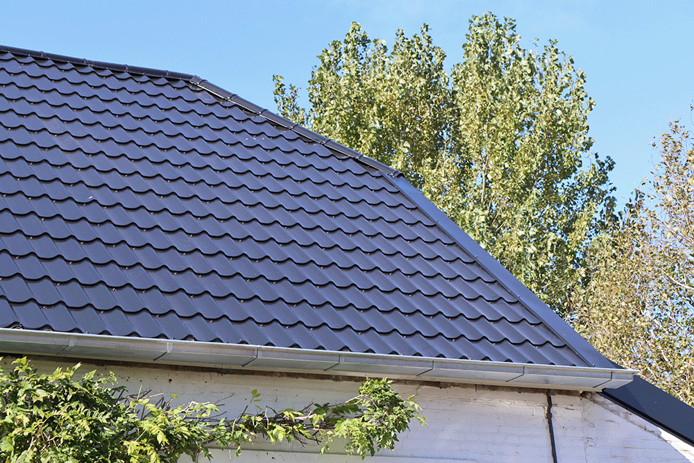 Dakpanprofielplaat 1100, HPS coating, meer dan 150 m2