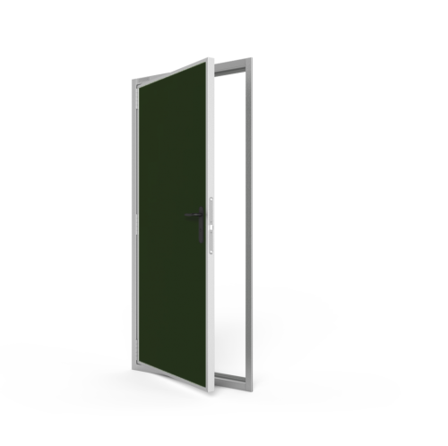 Inox Buitendeur 40 mm HPS Juniper Green | Koblox